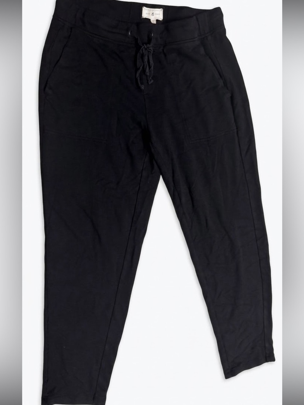 Lou & Grey Signature Soft Black Joggers - Size S